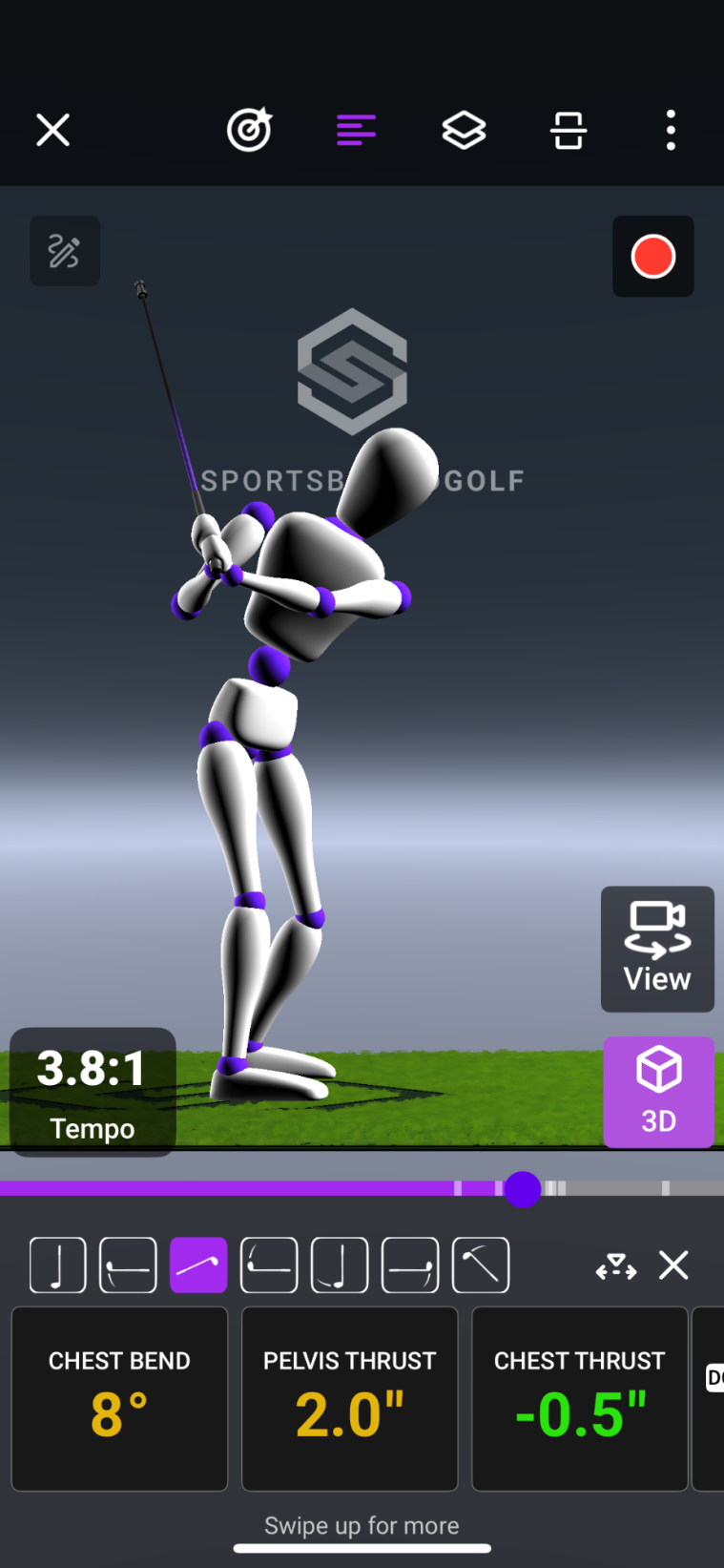 3D AI Assisted Swing Analysis